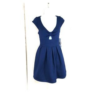 Emerald Sundae Bow Fit and Flare Dress Size 9